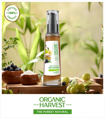 Organic Harvest Brightening Face Cleanser for Brightening Skin