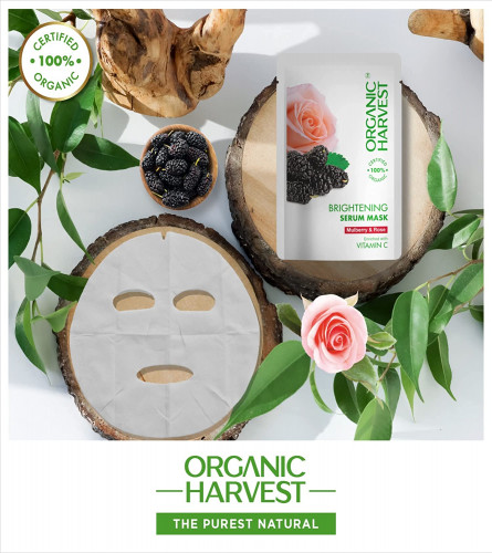 Organic Harvest Brightening Face Sheet Mask
