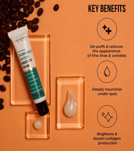 Dr. Sheth's Chamomile & 2.5% Caffeine Under Eye Cream