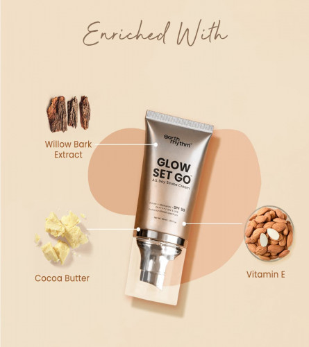 Earth Rhythm Glow Set Go Multipurpose Strobe Cream Spf 50 PA++++