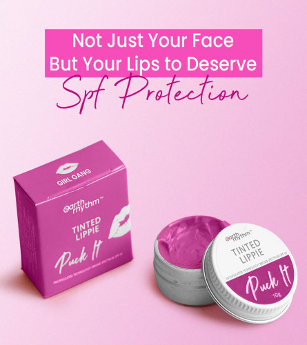 Earth Rhythm Tinted Lip Balm & Cheek Tint with SPF30 - Girl Gang, Dry Chapped Lips