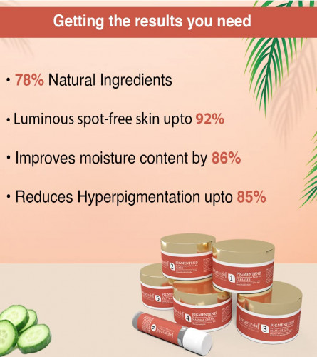 Aryanveda De-Pigmentation Facial Kit for Glowing Skin | Reducing Complex