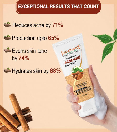 Aryanveda Anti Acnend Face Wash For Acne And Pimples with Neem, Tulsi And Tea Tree