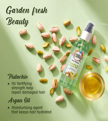 Buds & Berries Colour Protectant Hair Serum with Pistachio and Argan Oil