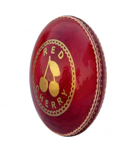 RED CHERRY Hand Made Red Leather Cricket Ball