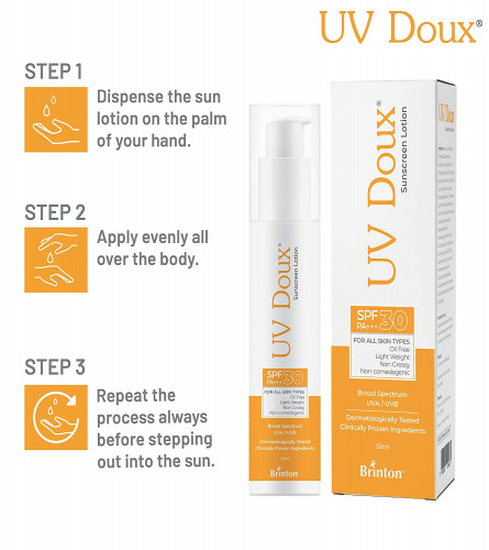 Brinton UvDoux Sunscreen Lotion with SPF30 (50 ml)