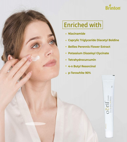 Brinton Obril Face Acne Skin Gel Cream For Spotless Brilliance, 20 oz