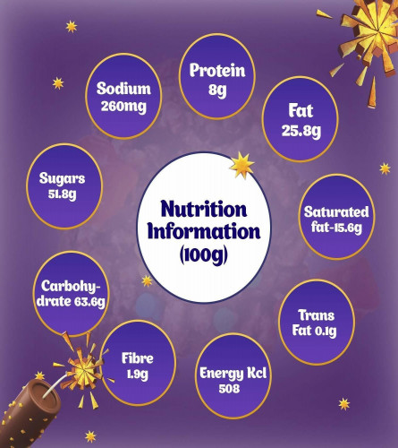 Cadbury Dairy Milk Crackle Chocolate Bar