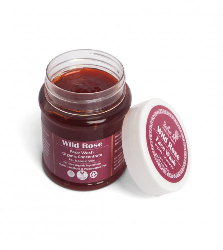 Rustic Art Organic Wild Rose Face Wash Concentrate