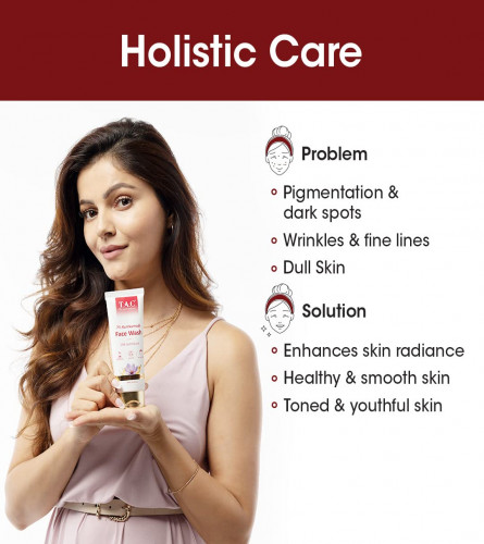TAC - The Ayurveda Co. 7% Kumkumadi Face Wash for Visibly Glowing Skin