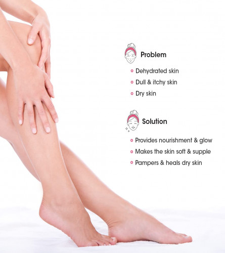 TAC - The Ayurveda Co. Indian Rose Body Lotion for Dry Skin for Winters with Milk Extract