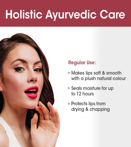 TAC - The Ayurveda Co. Tinted Cherry & Rosehip Vegan Lip Balm SPF 20 for Dark Lips