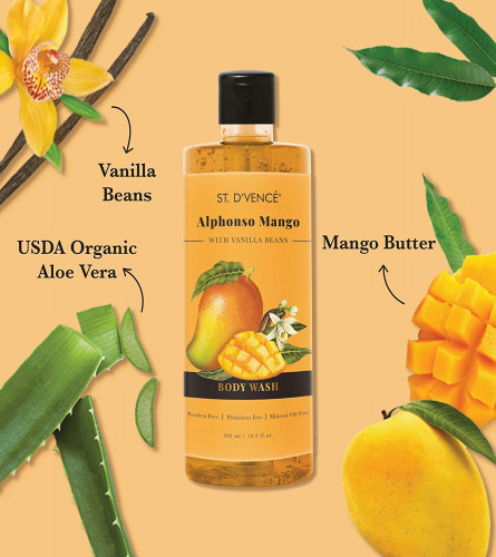 St. D’Vence Refreshing Alphonso Mango Butter Body Wash