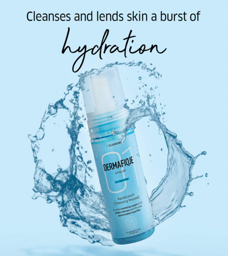 Dermafique Aquaquench Cleansing Mousse 150 ml