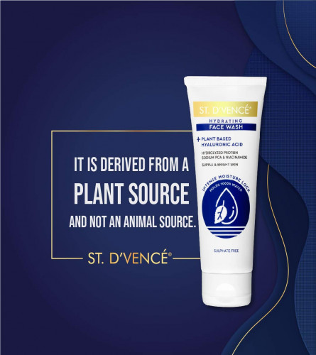 ST. D'VENCÉ Hyaluronic Acid & Protein Face Wash, 100 ml