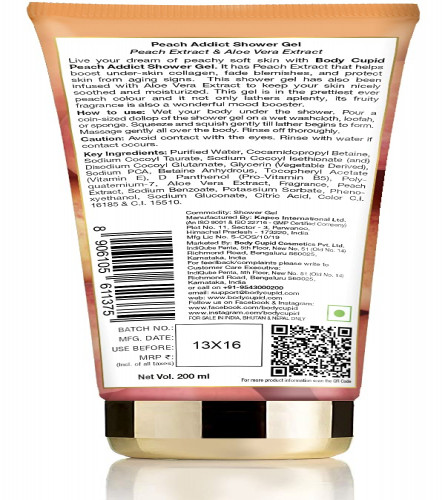 Body Cupid Peach Addict Shower Gel