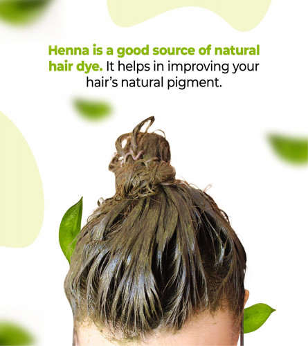 VCare Henna Natural Powder for Hair 100 gm (Pack of 4)
