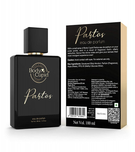 Body Cupid Partos Perfume for Men - Citrusy, Spicy, Woody & Floral Notes