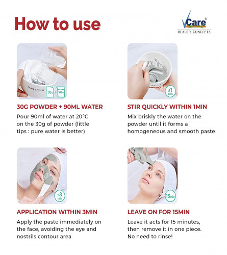Vcare Jelly Whitening Tea Peel Off Mask  250 gm