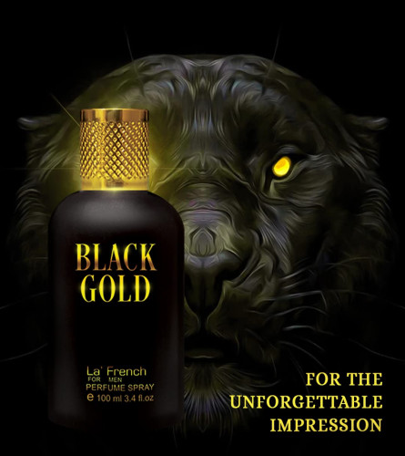 La French Black Gold Perfume For Men - 100 Ml | Extra Long Lasting Luxury Fragrance | free shipping