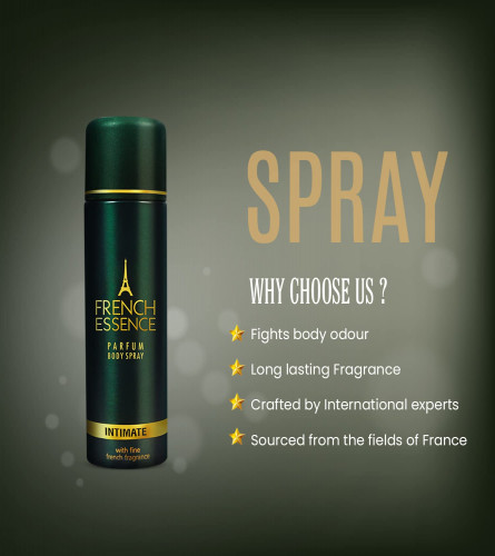 French Essence No Gas Deodorant Parfum Body Spray