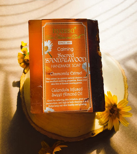 Nyassa Luxurious Sacred Sandalwood Handmade Natural Bathing Soap