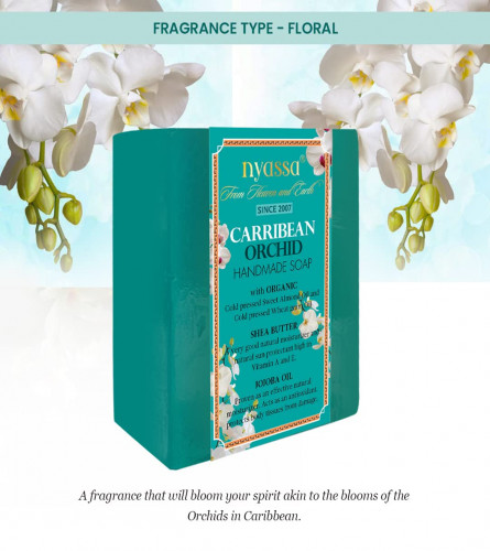 Nyassa Caribbean Orchid Handmade Natural Bathing Soap