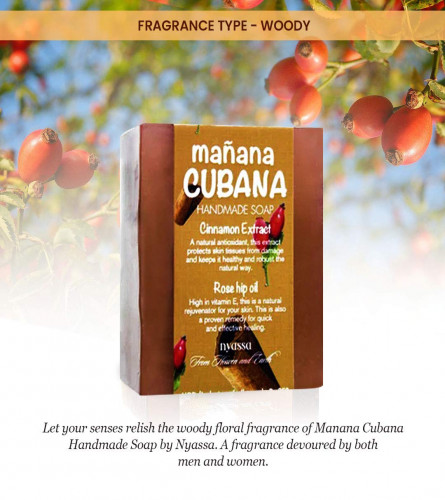 Nyassa Manana Cubana Handmade soap