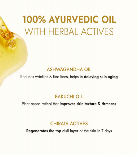 Kapiva Ashwagandha Anti-Aging Face Oil 30 ml