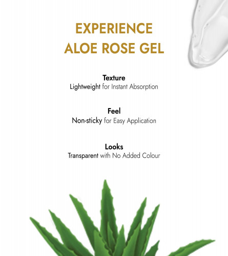 Kapiva Skin Rituals Aloe Rose Gel 200 gm (Pack of 2)