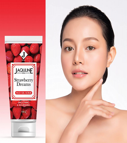 Jaquline USA Strawberry Dreams Face Gel Scrub