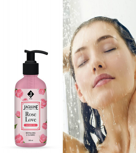Jaquline USA Rose Love Shower Gel