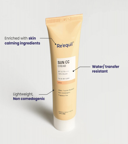 Re’equil Sun CC Cream 30 gm - Free Shipping