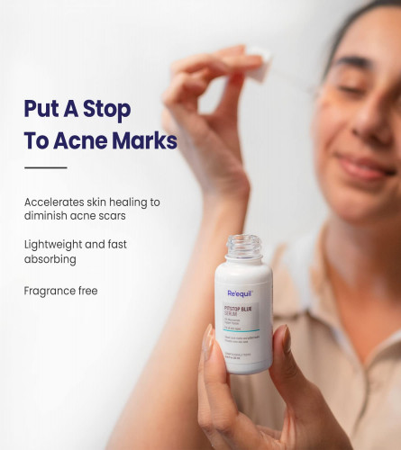 RE' EQUIL Pitstop Blue Niacinamide Serum For Acne Scars & Marks 25 ml
