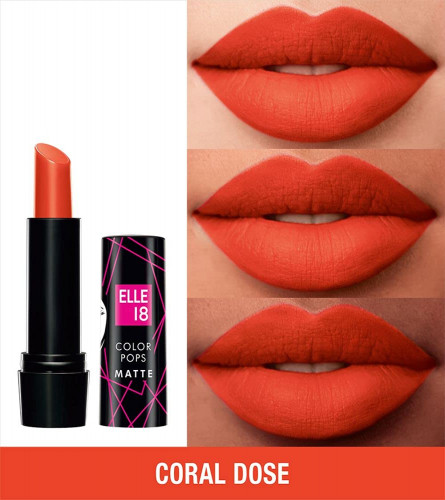Elle18 Lipstick Coral Dose (Matte)