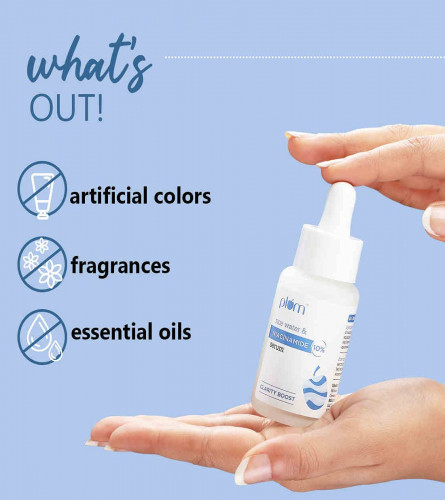 Plum 10% Niacinamide Serum with Rice Water | Serum for Face