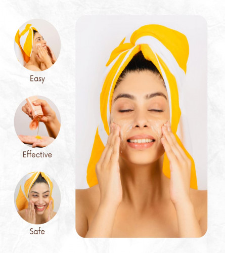 VauriiC Wash It Off Aloe Face Wash For Women, Glowing Skin Face Wash