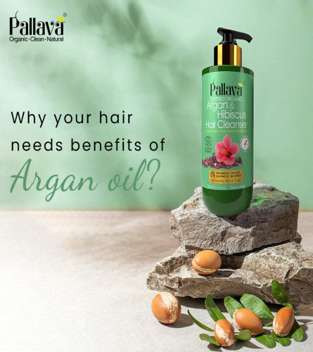 Pallava | Hair Fall Control Shampoo | For Men & Women - Sulphate & Paraben Free