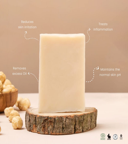 Pallava Organic Hazelnut and Coconut Oil Bathing Bar