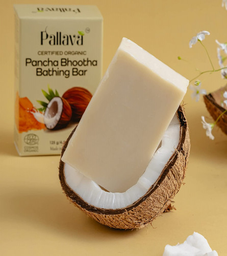 Pallava Organic Pancha Bhootha Bathing Bar