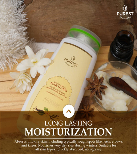 PUREST AYURVEDA Sensual Vanilla Body Lotion