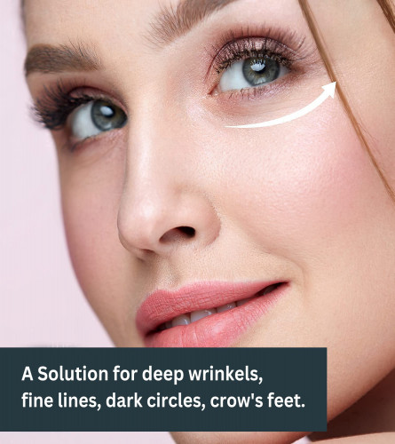 Indus Organics Under Eye Gel for Dark Circles| Wrinkles & Removal of Fine Lines