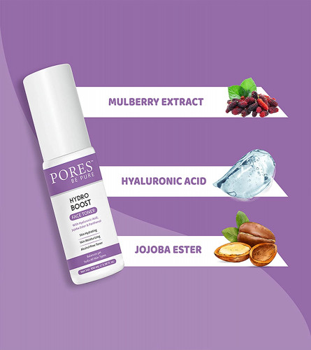 PORES Be Pure Hydro Boost Face Toner 100 ml (pack of 2)