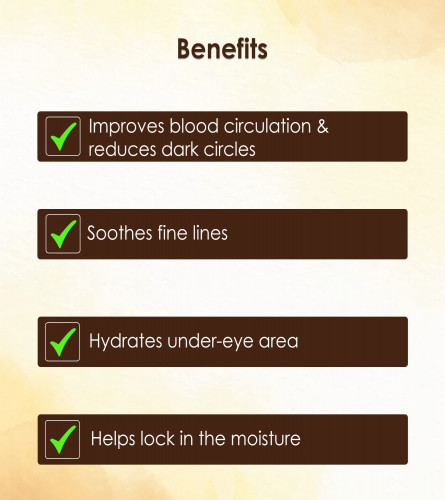 Roots 21 C Quinoa Seed and Pea Extract Under Eye Serum- 30 ml (pack of 2)