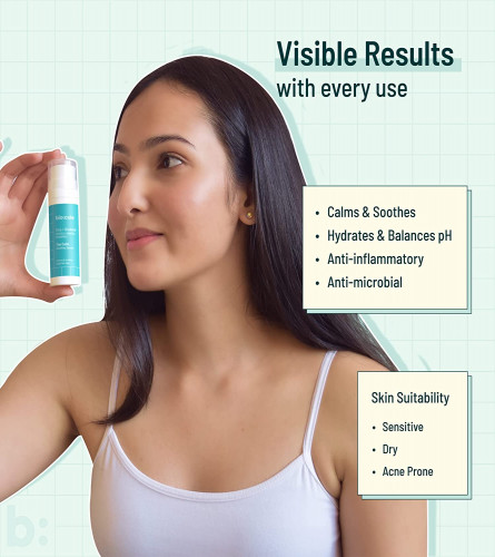 biocule The Calm Soothing Serum, Cica & Bisabolol for Skin Soothing & Calming