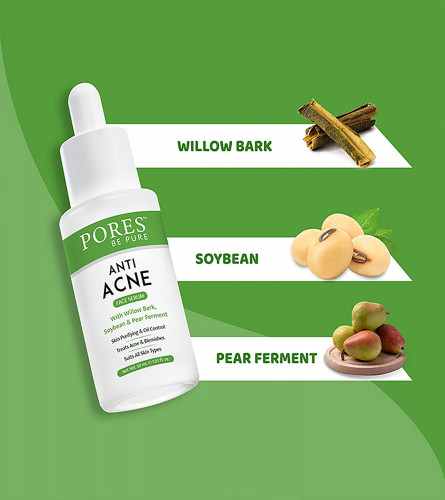 PORES Be Pure Anti Acne Face Serum 30 ml