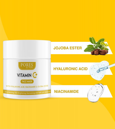 Pores Be Pure Face Pack Vitamin C Mask 100 gm