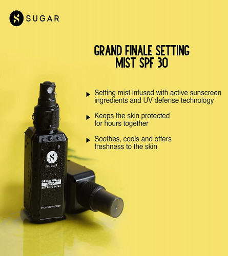 SUGAR Cosmetics Grand Finale  Setting Mist SPF 30  2-in-1 (50 ml)