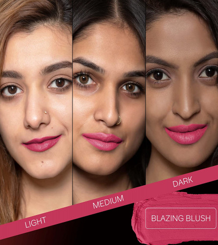 FACES CANADA Weightless Matte Lipstick - Blazing Blush 20 4.5g (Pack of 2)