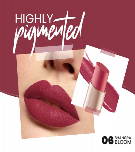 MARS Creamy Matte Long Lasting Lipstick 06-Bhangra Bloom 4 g (Pack of 2)